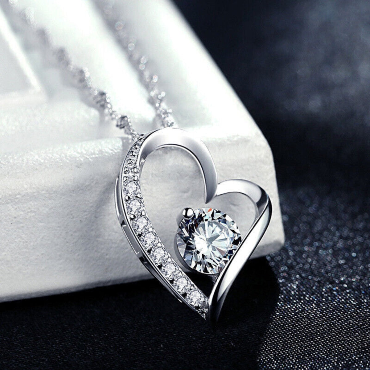 Stunning Heart Necklace 